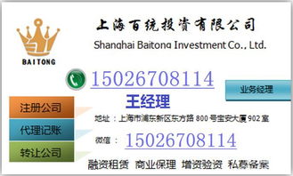 上海投資管理公司注冊全攻略 條件、流程與投資管理解析